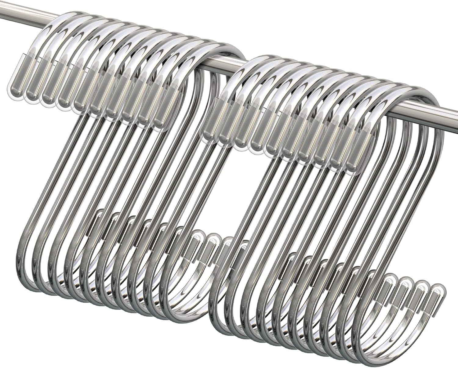 Outdoor Planting Bag - 20 Pack S Hooks for Hanging,