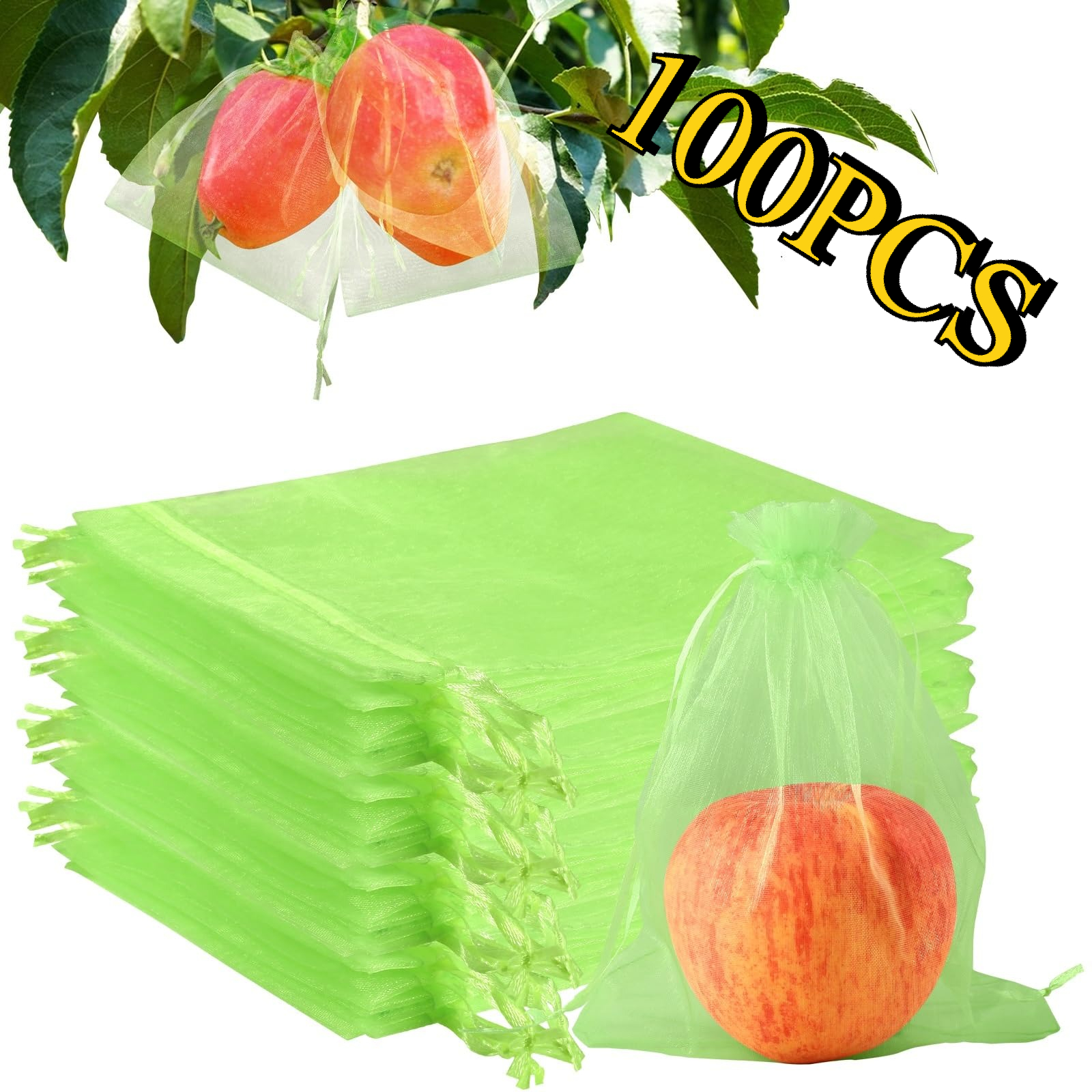 Grow Bags - 2026 New Fruit Protection Netting Bags