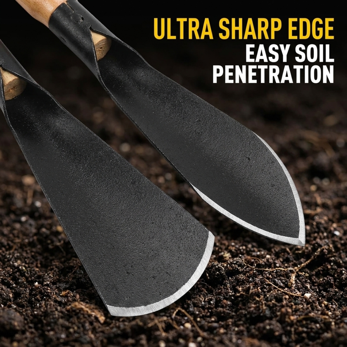 Gardening Tools Essential - Gardening Shovel – Sharp Edge for