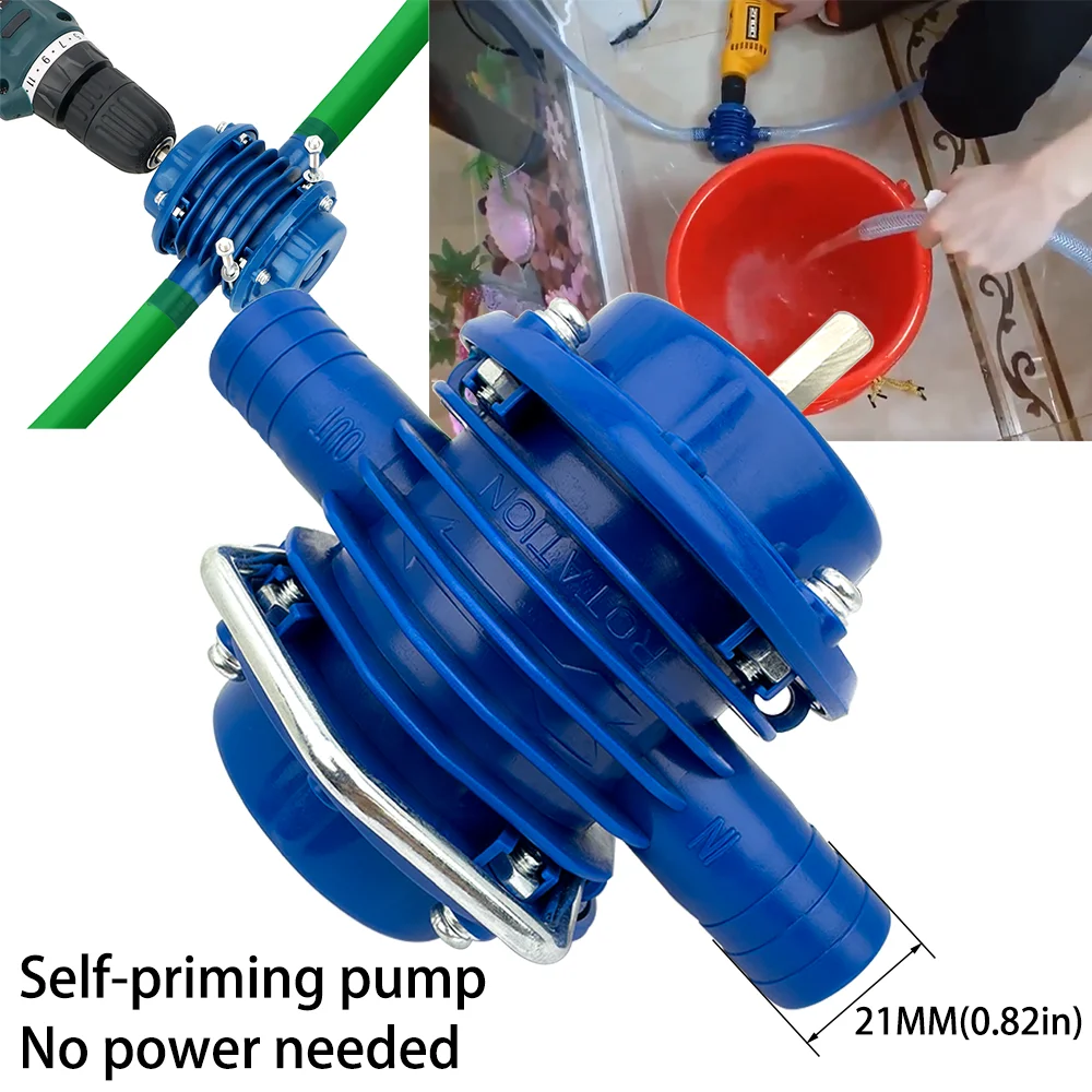 Gardening Tool - Portable Electric Drill Pump Self-priming Liquid