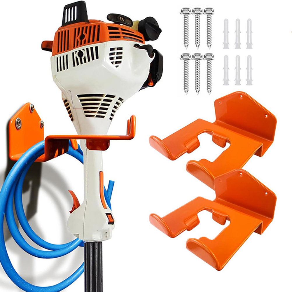 Gardening Tools Organizer - Garage Organizer Trimmer Rack Wall Mounted