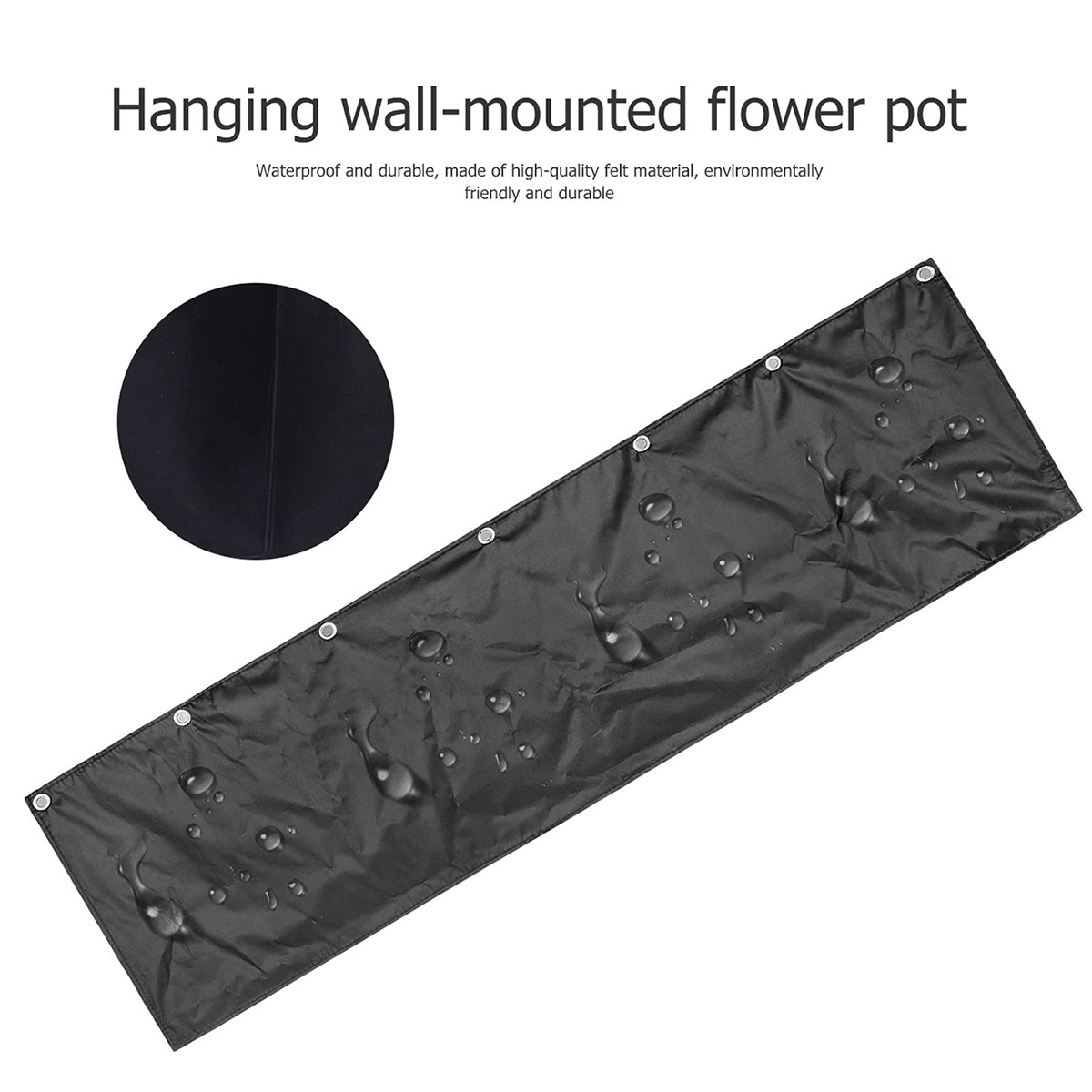 Grow Bags - 6 Pockets Wall Hanging Plant Bag