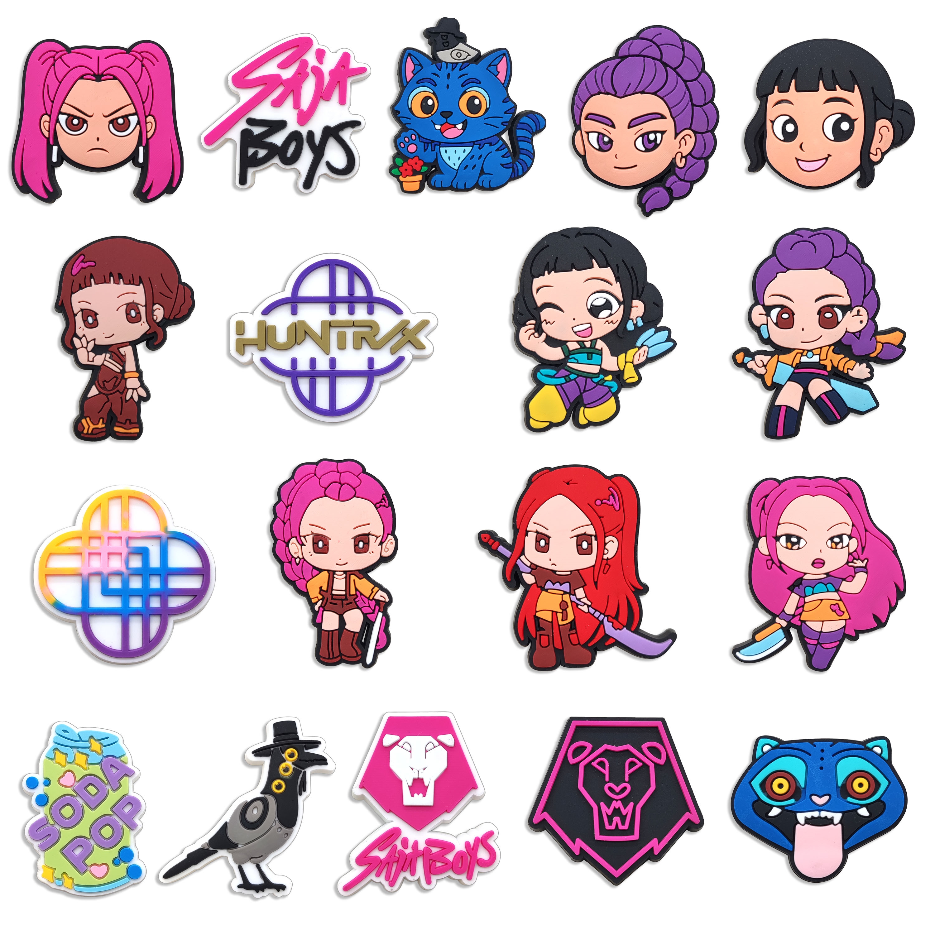 Cartoon Characters Shoe Charms - Grow Bags のレビューと価格