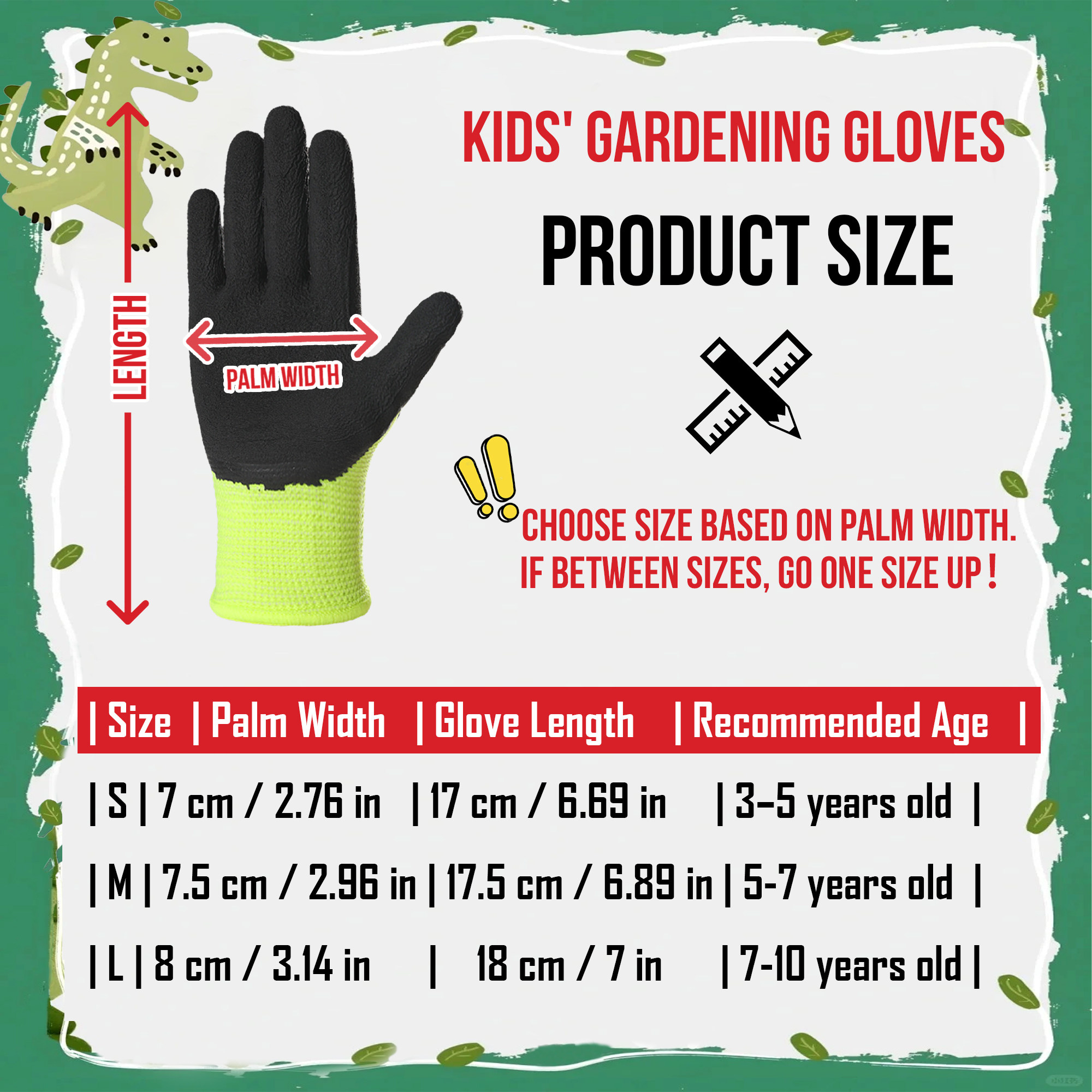 4 Pairs Kids Gardening Gloves  - Gardening Tools Kids Set のレビューと価格