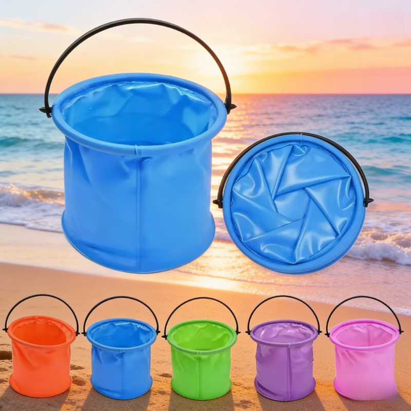 Beach Sand Bucket Toy  Collaps - Gardening Tools Kids Set のレビューと価格