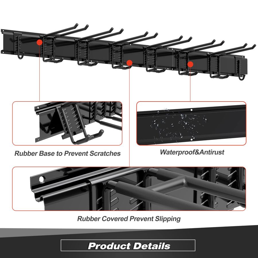 Heavy Duty Garage Storage Rack - Gardening Tools Organizer のレビューと価格