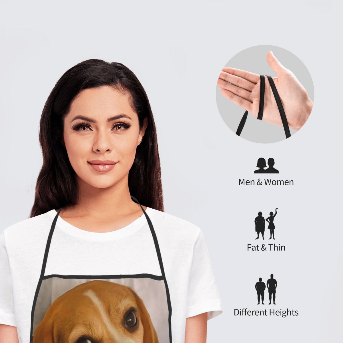 Funny Beagle Dog Design Apron  - Gardening Tools For Women のレビューと価格