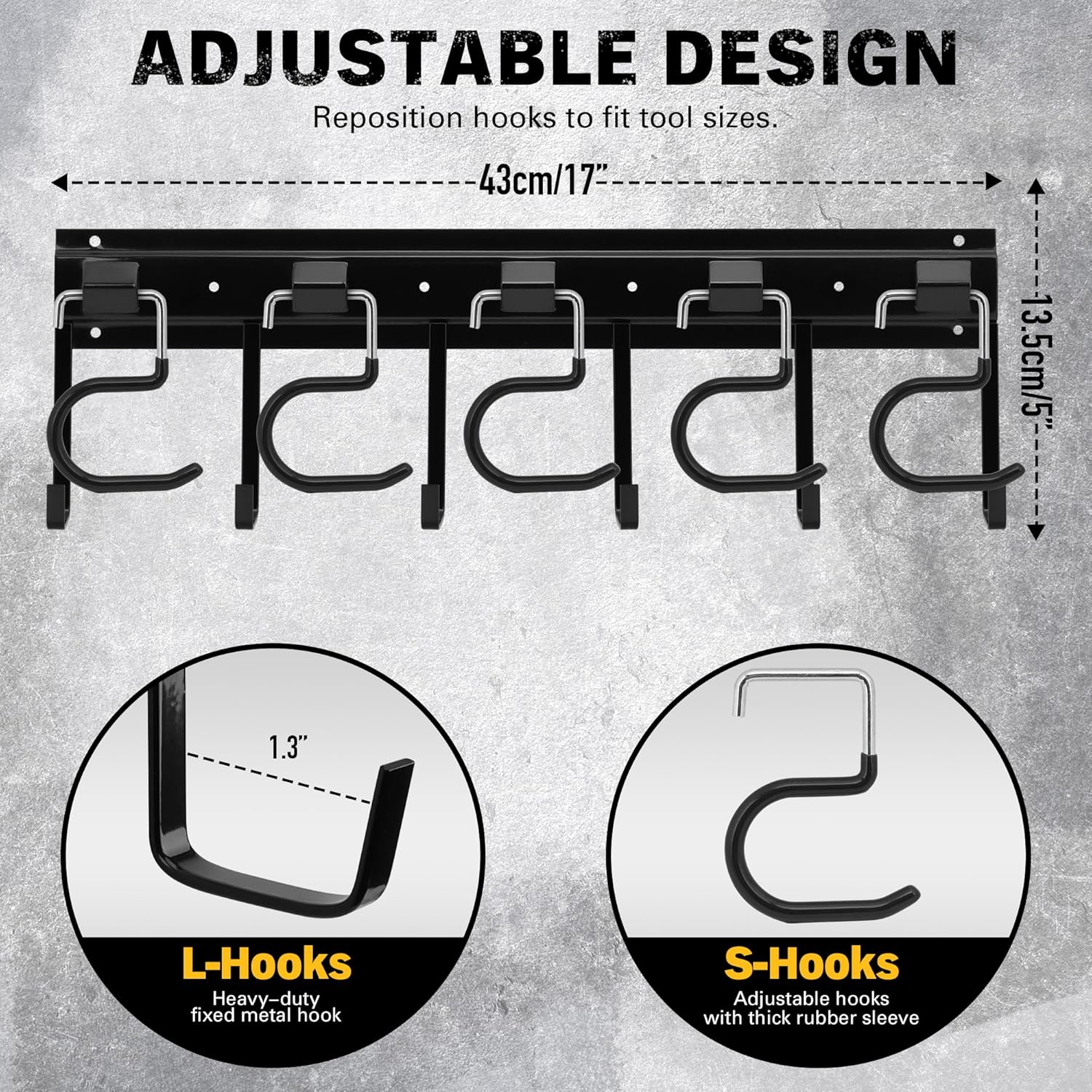 68'' All Metal Adjustable Gard - Gardening Tools Organizer のレビューと価格