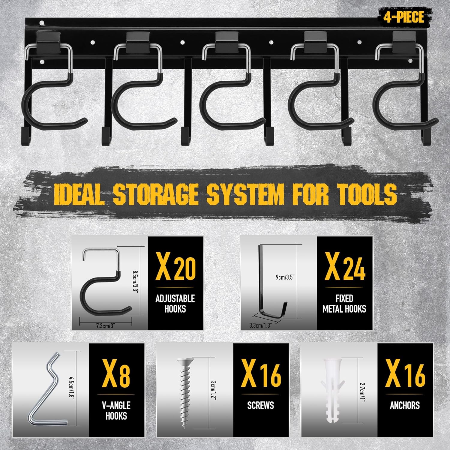 68'' All Metal Adjustable Gard - Gardening Tools Organizer のレビューと価格