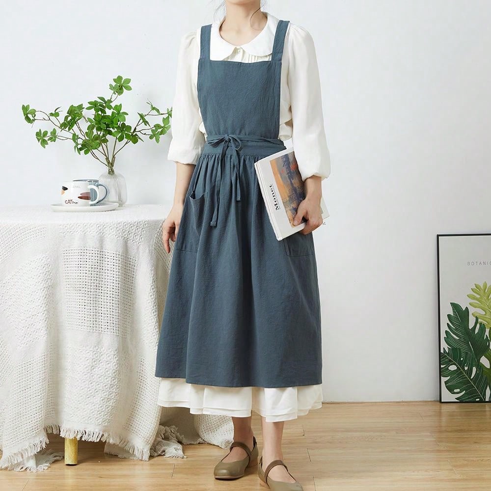 Brief Nordic Wind Pleated Skir - Gardening Tools For Women のレビューと価格