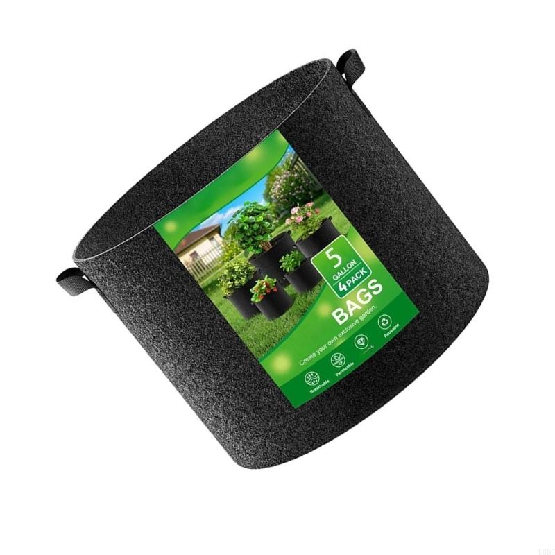   4x Reinforced Grow Pots Gard - Grow Bags のレビューと価格