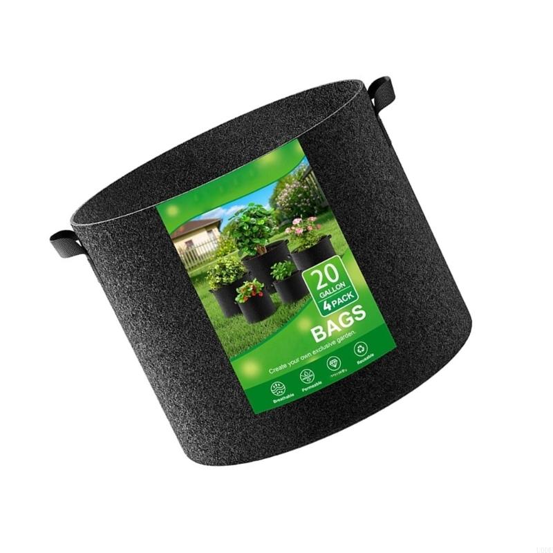   4x Reinforced Grow Pots Gard - Grow Bags のレビューと価格