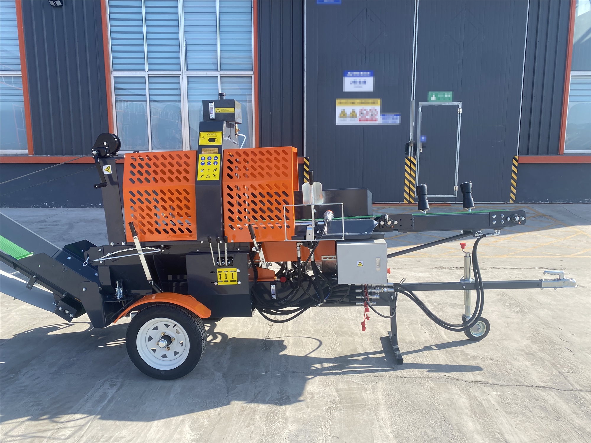 15HP high quality Log Splitter - Gardening Tools Video のレビューと価格