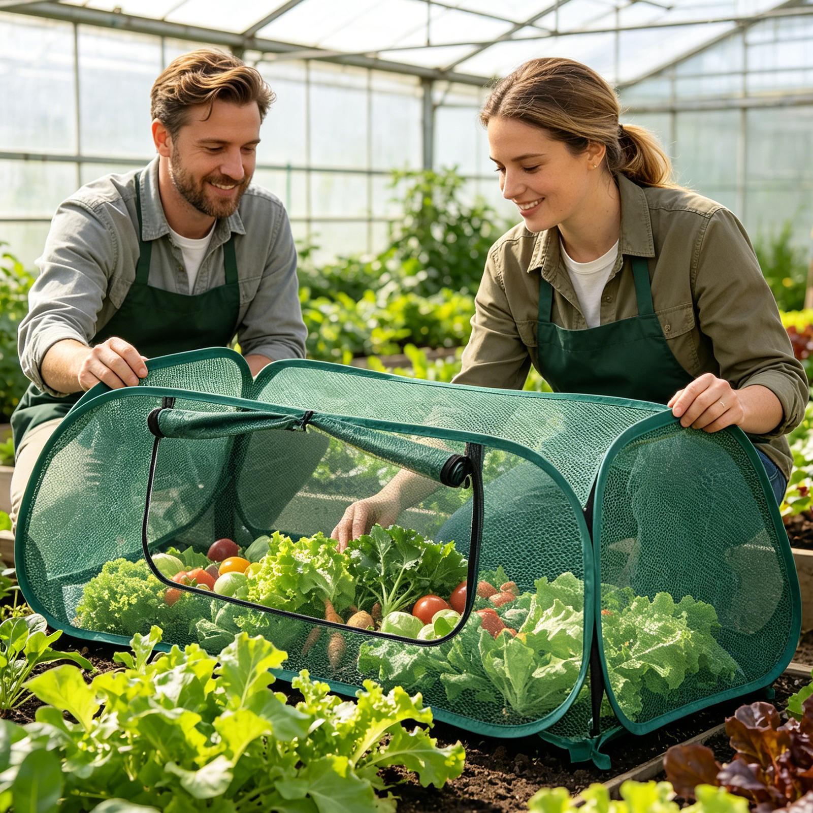 Popup Garden Mesh Plant Cover  - Grow Bags のレビューと価格