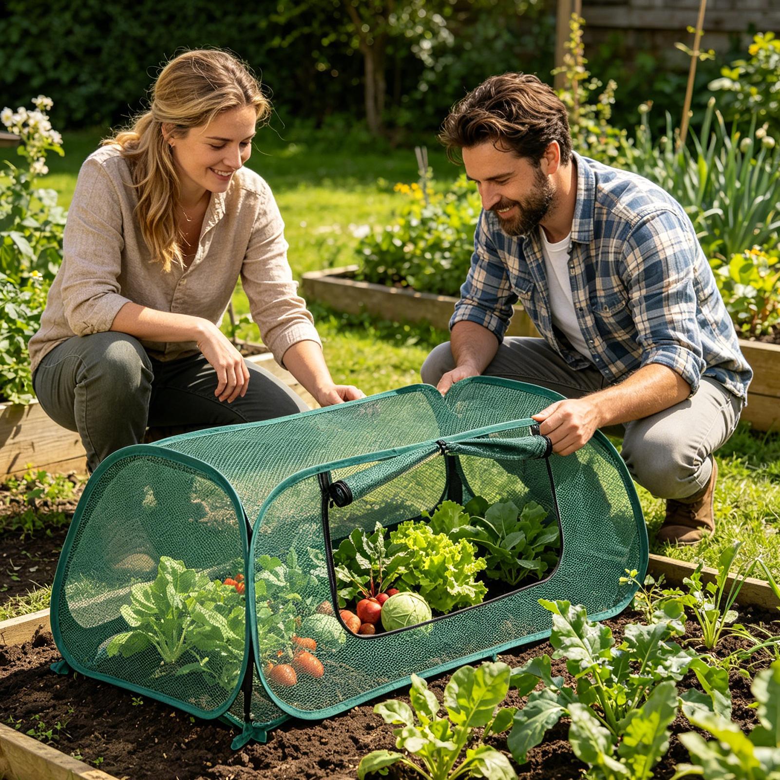 Popup Garden Mesh Plant Cover  - Grow Bags のレビューと価格