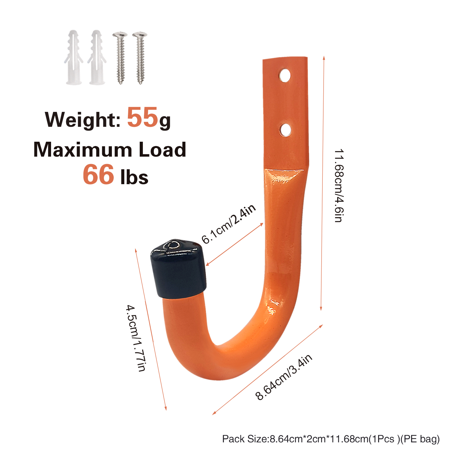 6PCS New Orange Anti-slip Gara - Gardening Tools Organizer のレビューと価格