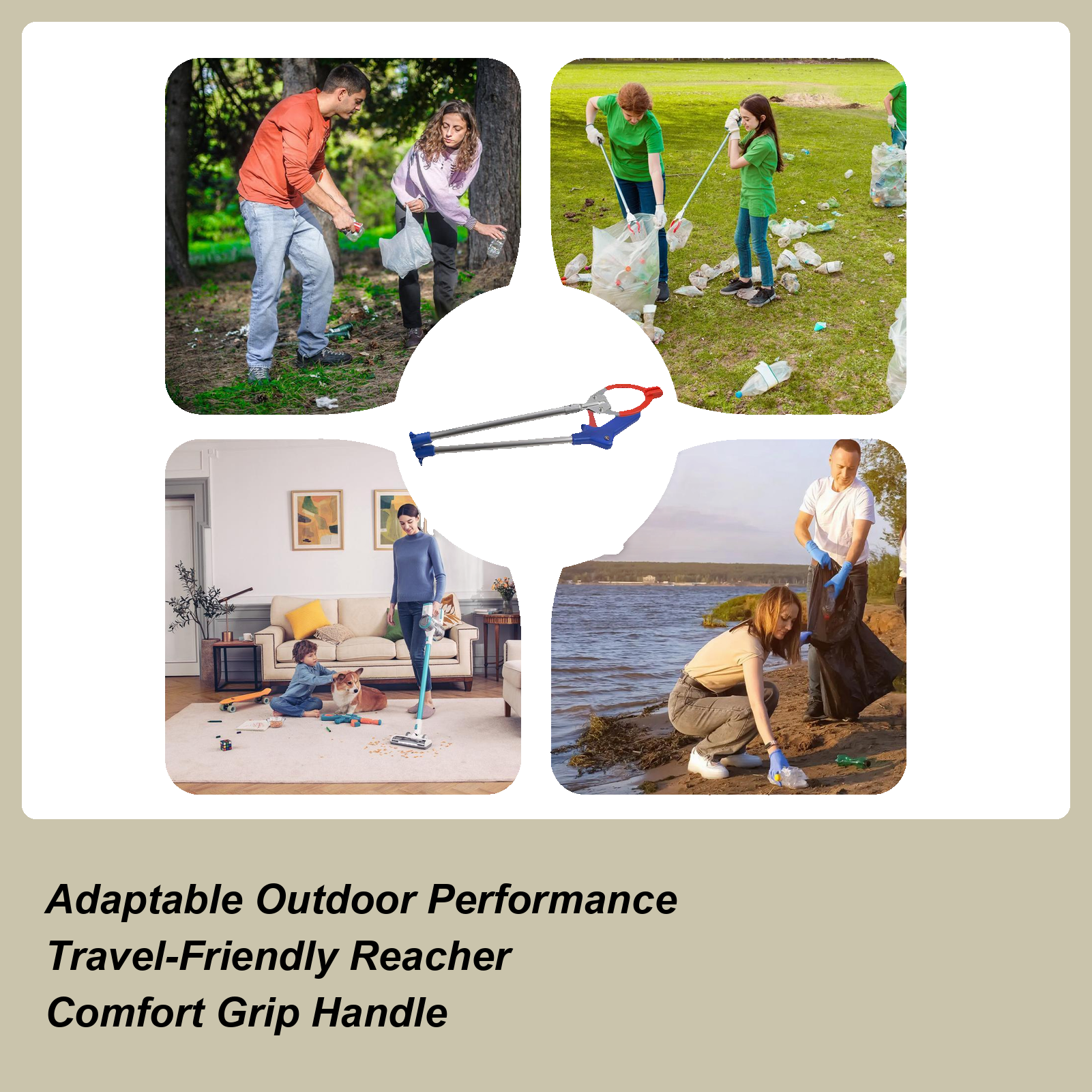 Grabber Tool Foldable Ergonomi - Gardening Tools For Home のレビューと価格