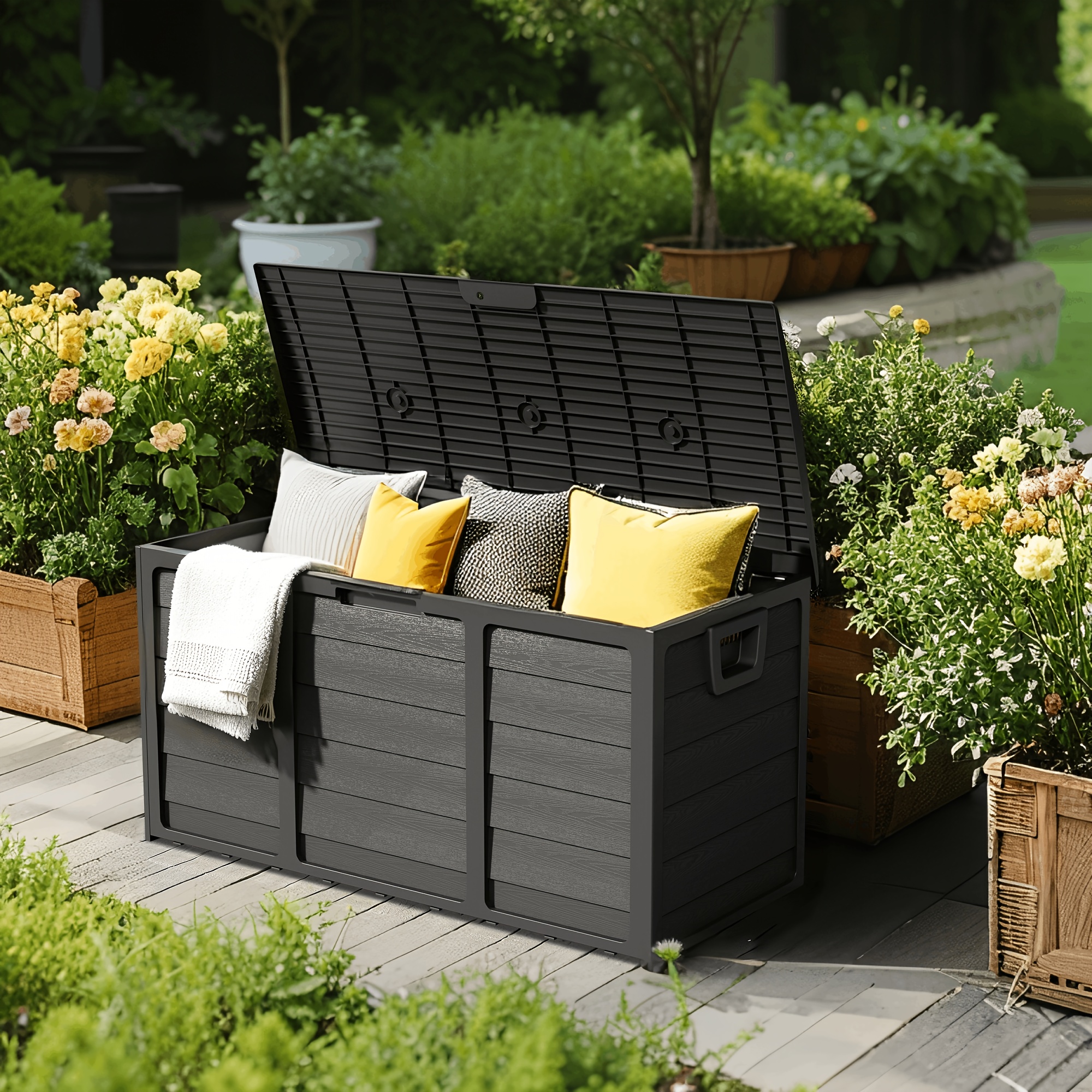 Weatherproof Resin Storage, 75 - Gardening Tools And Uses のレビューと価格