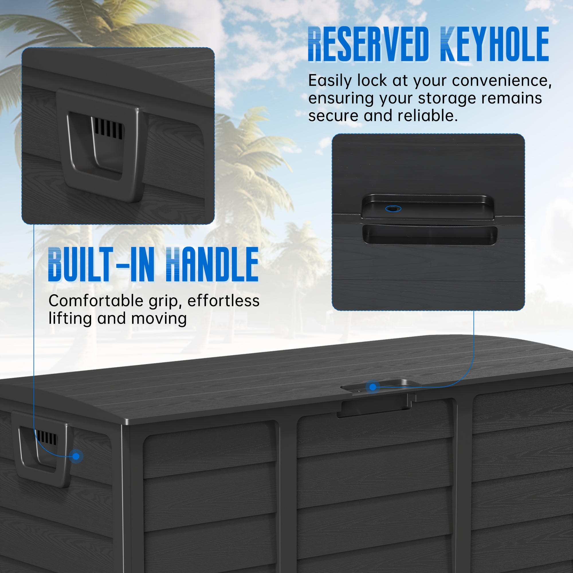 Weatherproof Resin Storage, 75 - Gardening Tools And Uses のレビューと価格