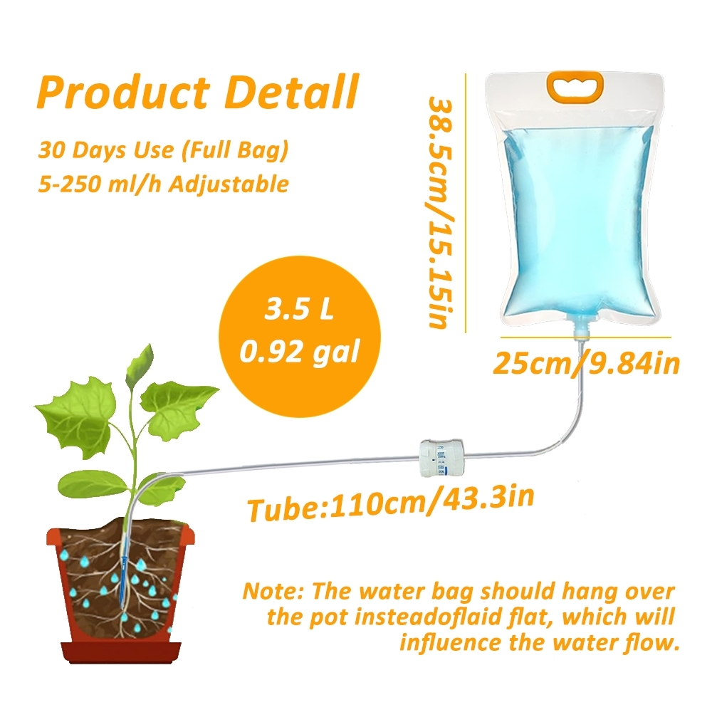 3.5L Automatic Plant Watering  - Outdoor Planting Bag のレビューと価格