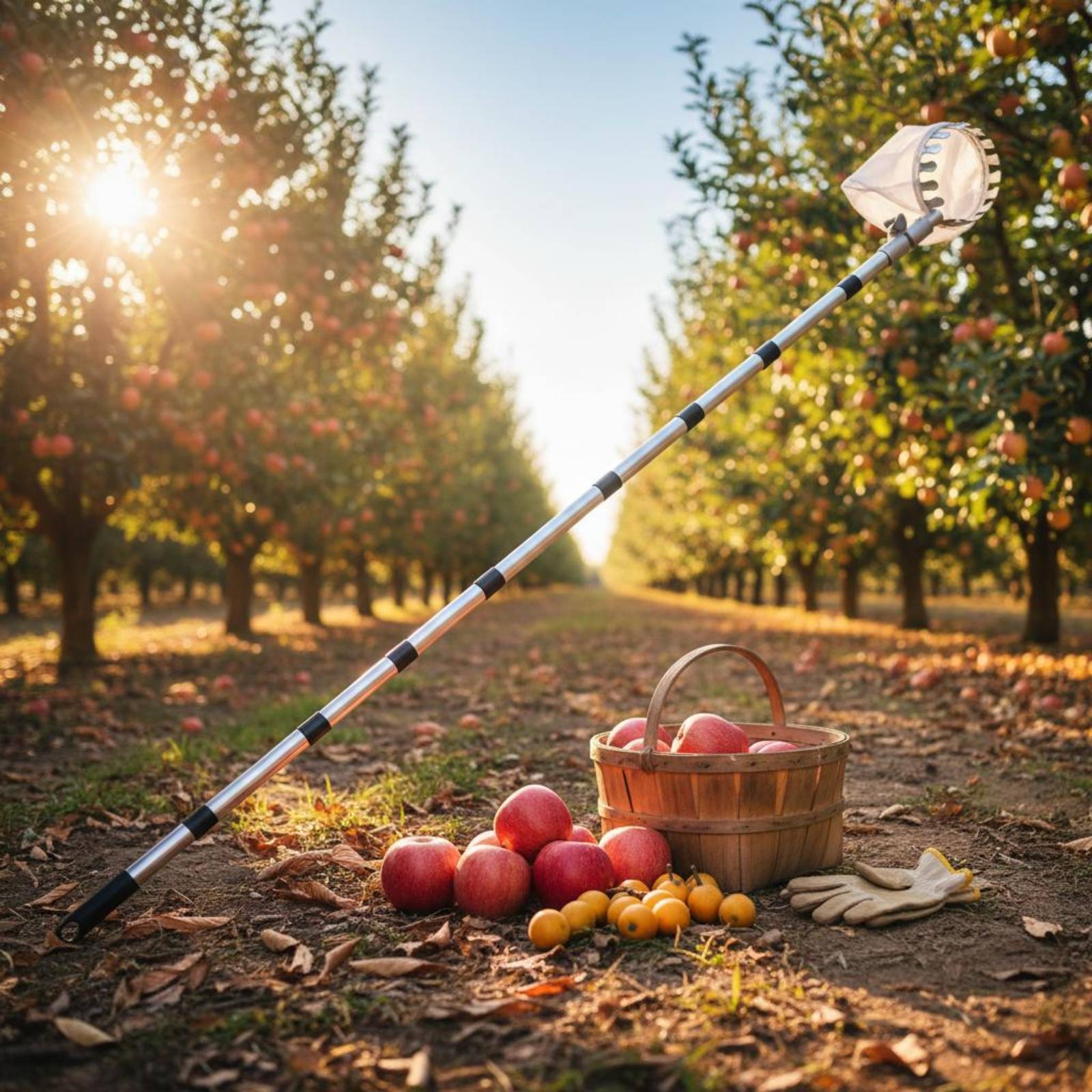 Fruit Picker with Net Bag Adju - Grow Bags のレビューと価格