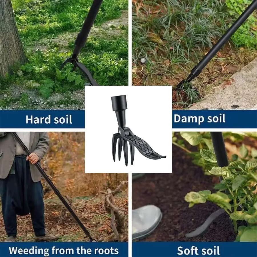 Stand Up Weed Puller Tool with - Gardening Tools To Remove Weeds のレビューと価格