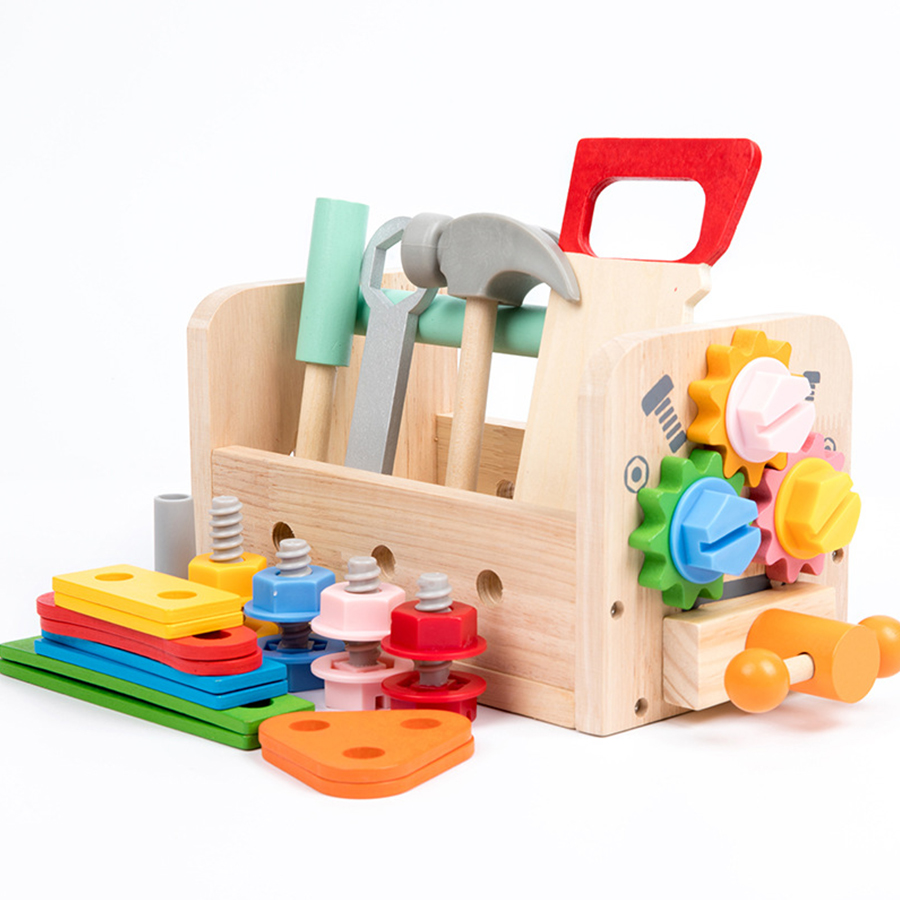 Kids Tool Bench Wooden Set Toy - Gardening Tools Kids Set のレビューと価格