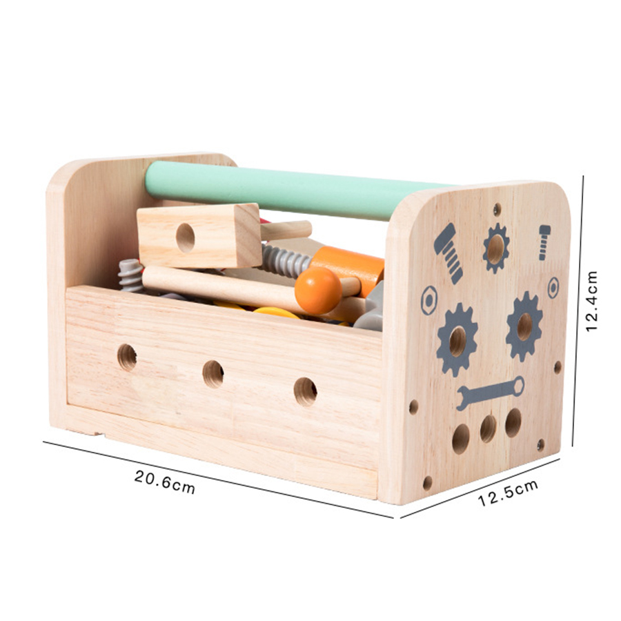 Kids Tool Bench Wooden Set Toy - Gardening Tools Kids Set のレビューと価格