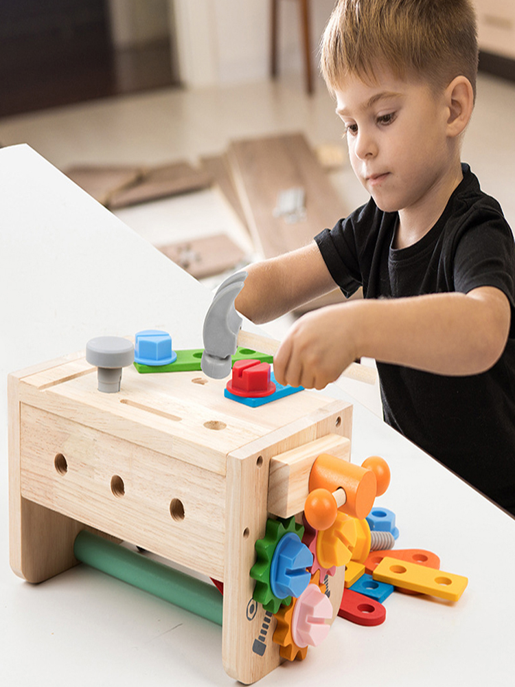 Kids Tool Bench Wooden Set Toy - Gardening Tools Kids Set のレビューと価格