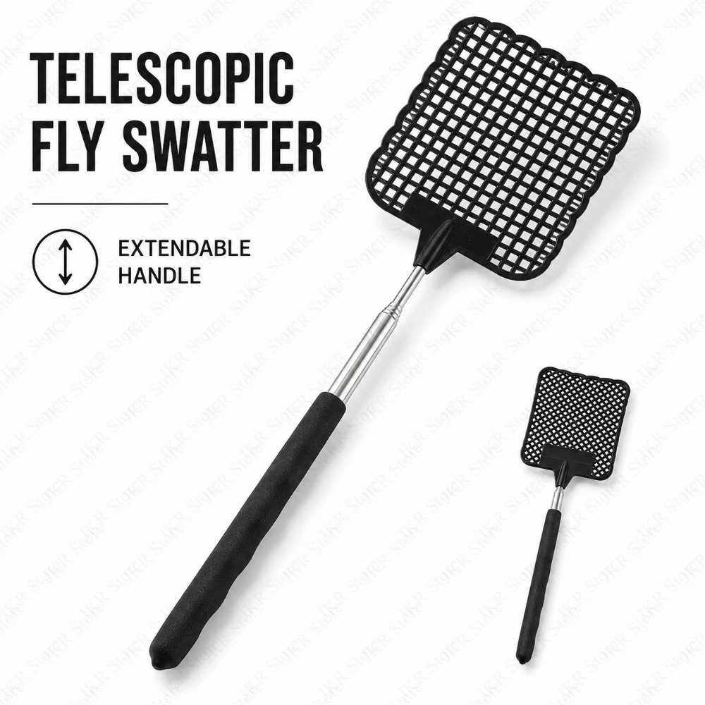 Black Fly Swatter 1/2/5 Pack S - Gardening Tools And Uses のレビューと価格