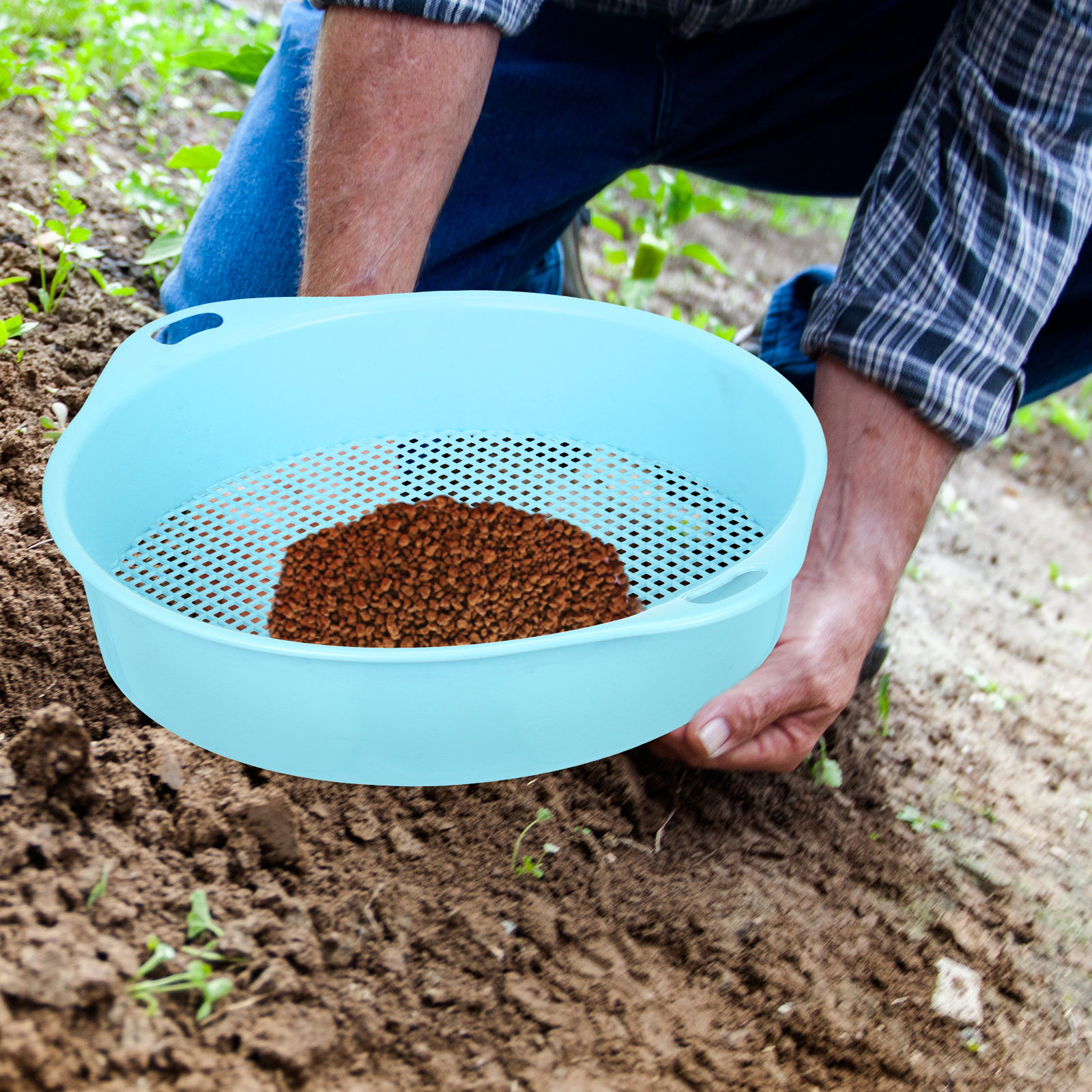 Multi-Use Plastic Soil Sieve S - Gardening Tools And Uses のレビューと価格