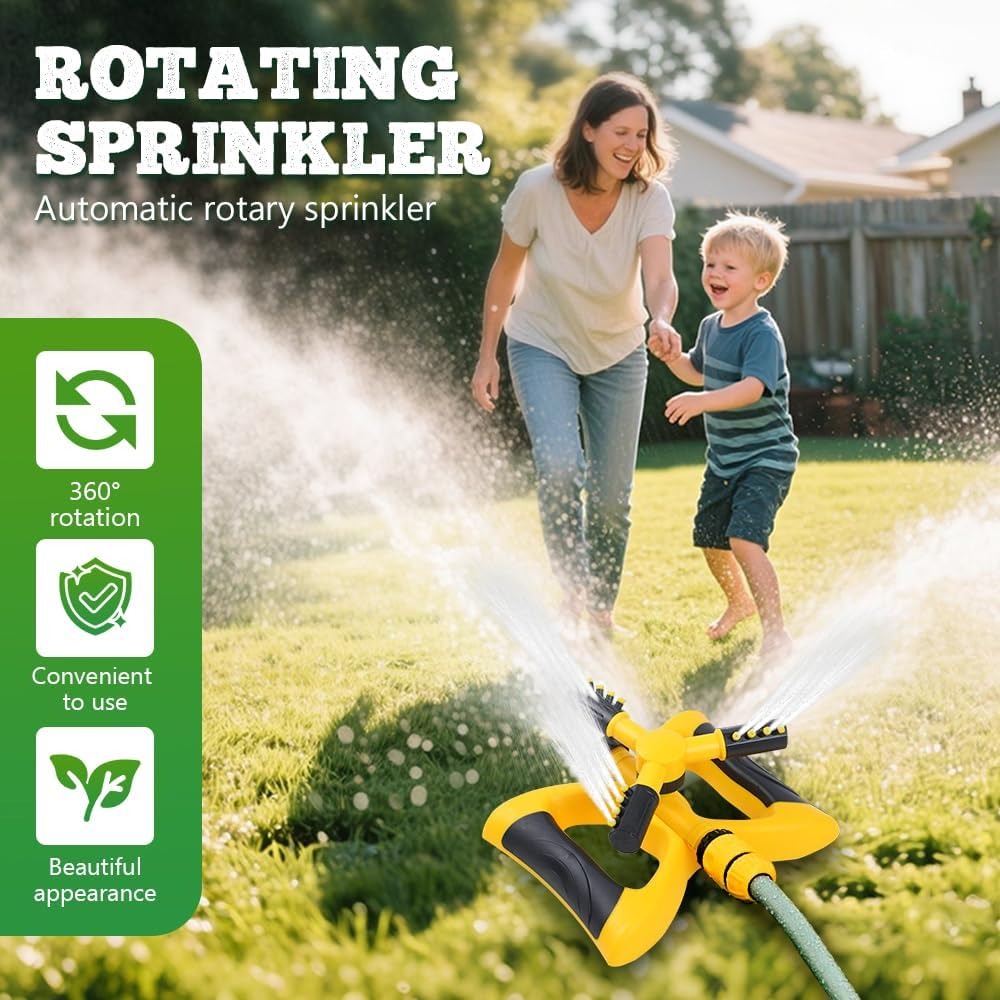 360-Degree Automatic Rotating  - Gardening Tools Water のレビューと価格