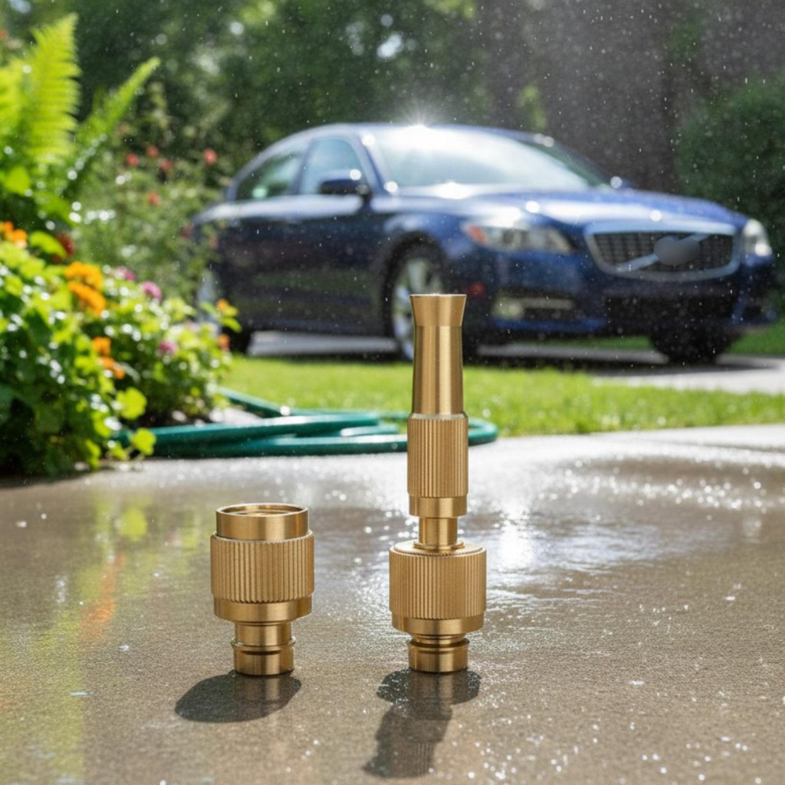 Brass Water Universal Connecto - Gardening Tools Water のレビューと価格