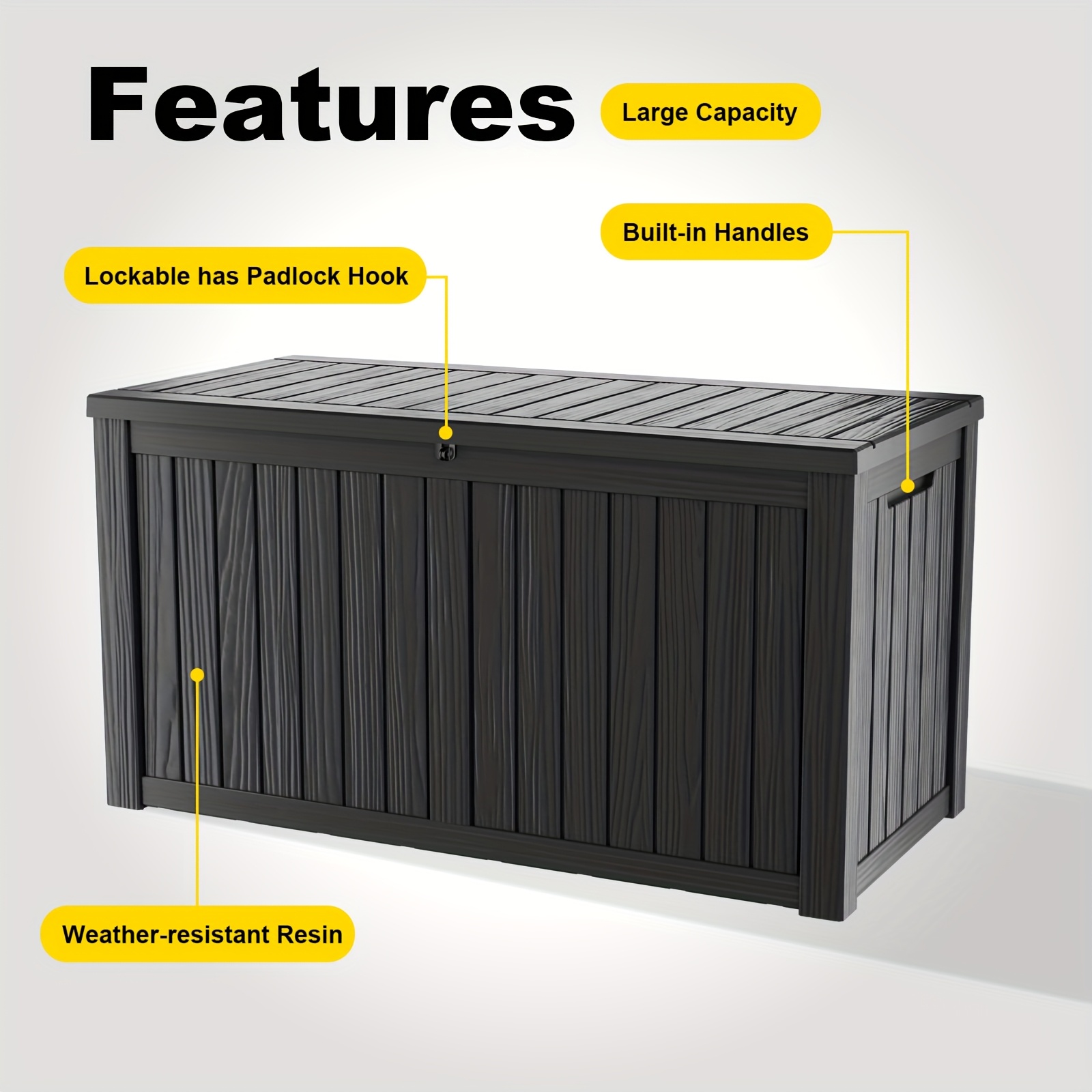 161 Gallon Deck Box, Indoor An - Gardening Tools And Uses のレビューと価格