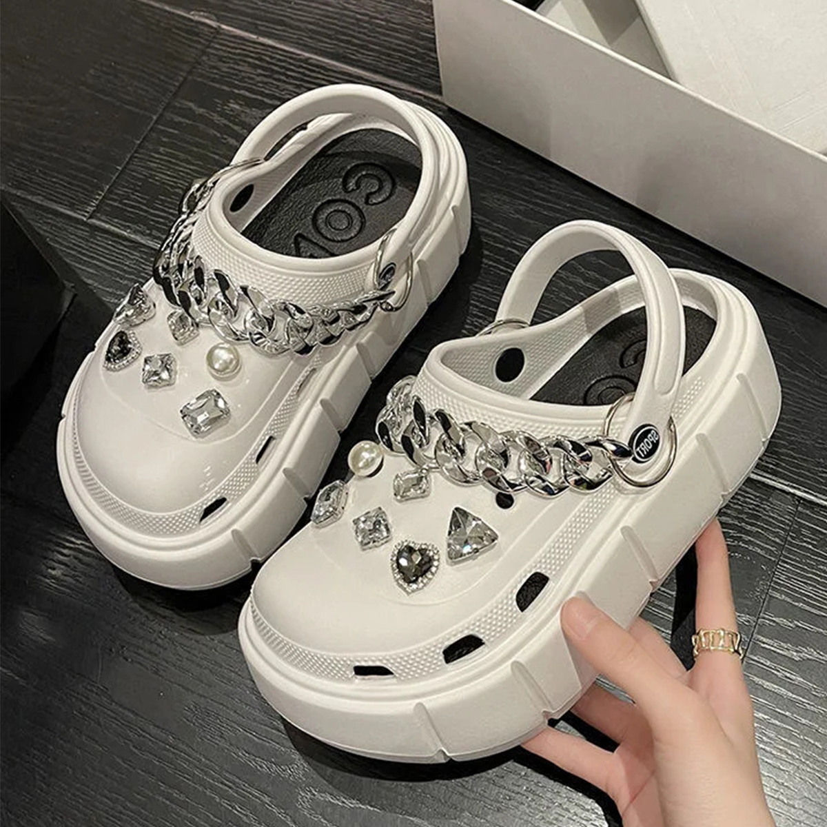 6cm DIY Platform Slippers Summ - Gardening Tools For Women のレビューと価格