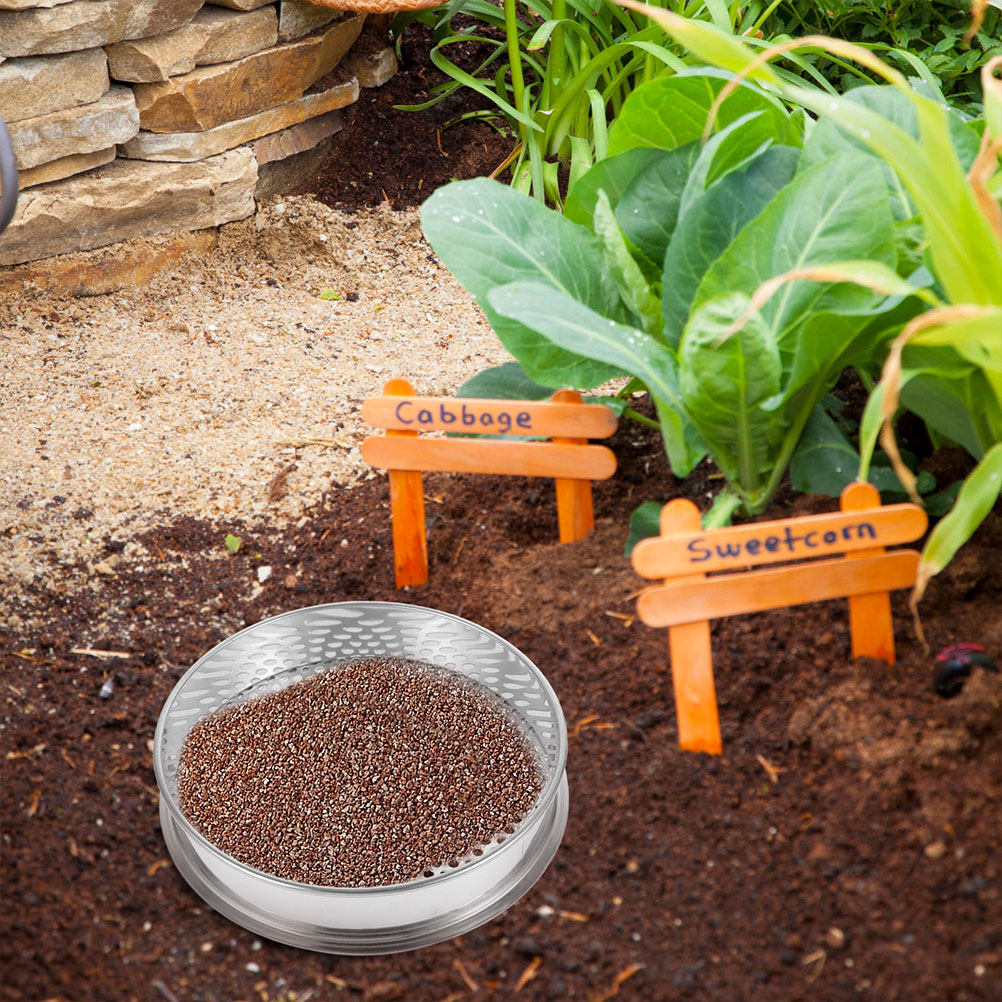 1pcs Stainless Steel Soil Sift - Gardening Tools And Uses のレビューと価格