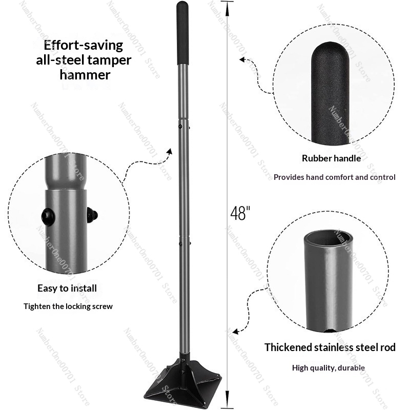 Detachable Steel Garden Tamper - Gardening Tools And Uses のレビューと価格