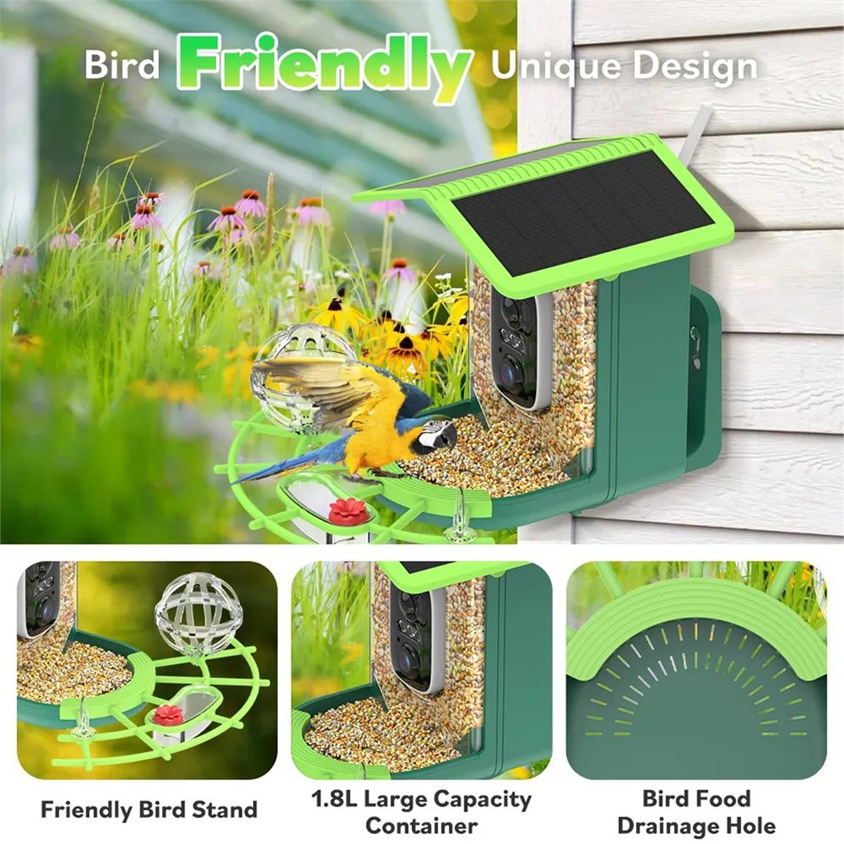 ABPP Smart Bird Feeder Camera  - Gardening Tools Video のレビューと価格