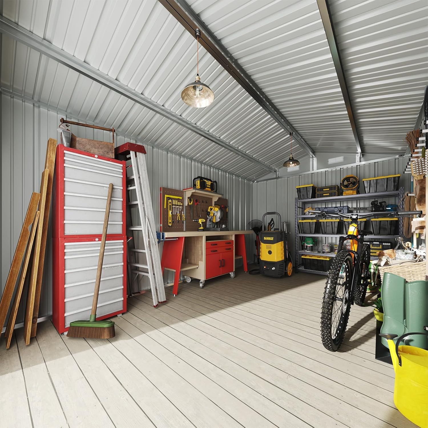10 x 12FT Outdoor Storage Shed - Gardening Tool のレビューと価格
