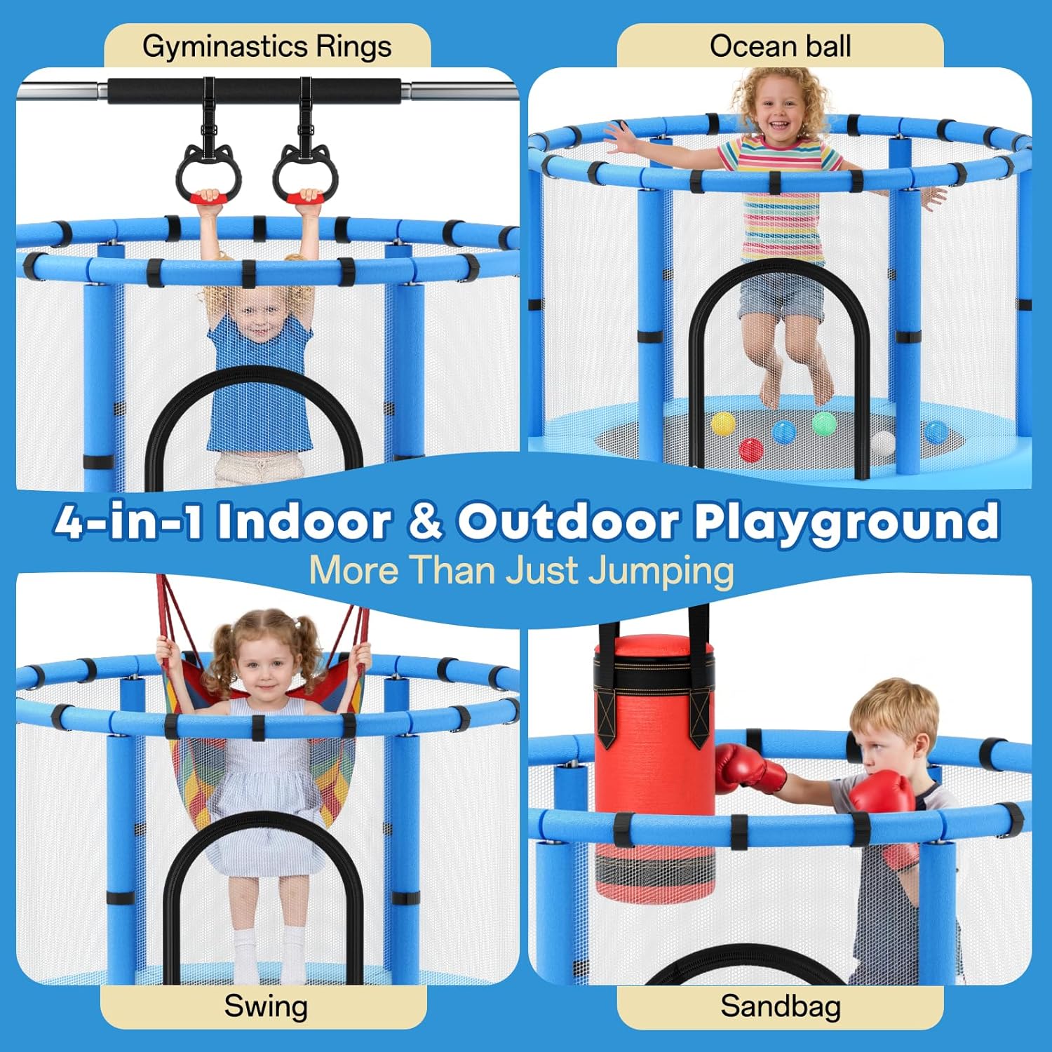 Toddler Trampoline,Trampoline  - Gardening Tool のレビューと価格