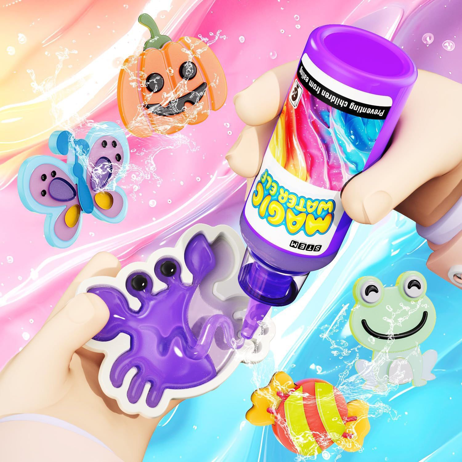 Magic Gel Water Beads Toy: 12- - Gardening Tools Kids Set のレビューと価格