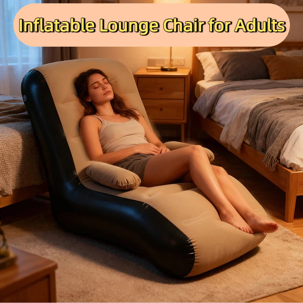 Inflatable Lounger Sofa with S - Grow Bags のレビューと価格