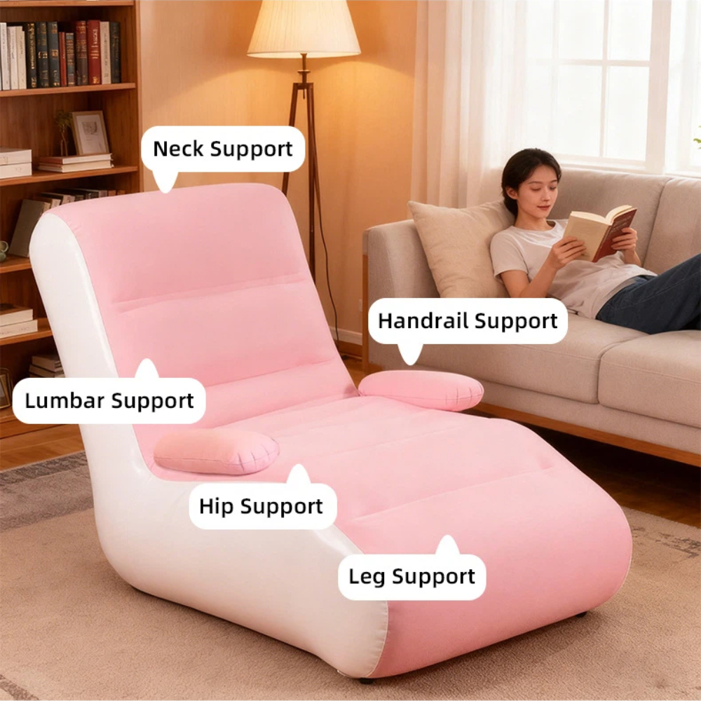 Inflatable Lounger Sofa with S - Grow Bags のレビューと価格