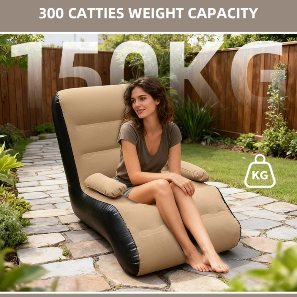 Inflatable Lounger Sofa with S - Grow Bags のレビューと価格