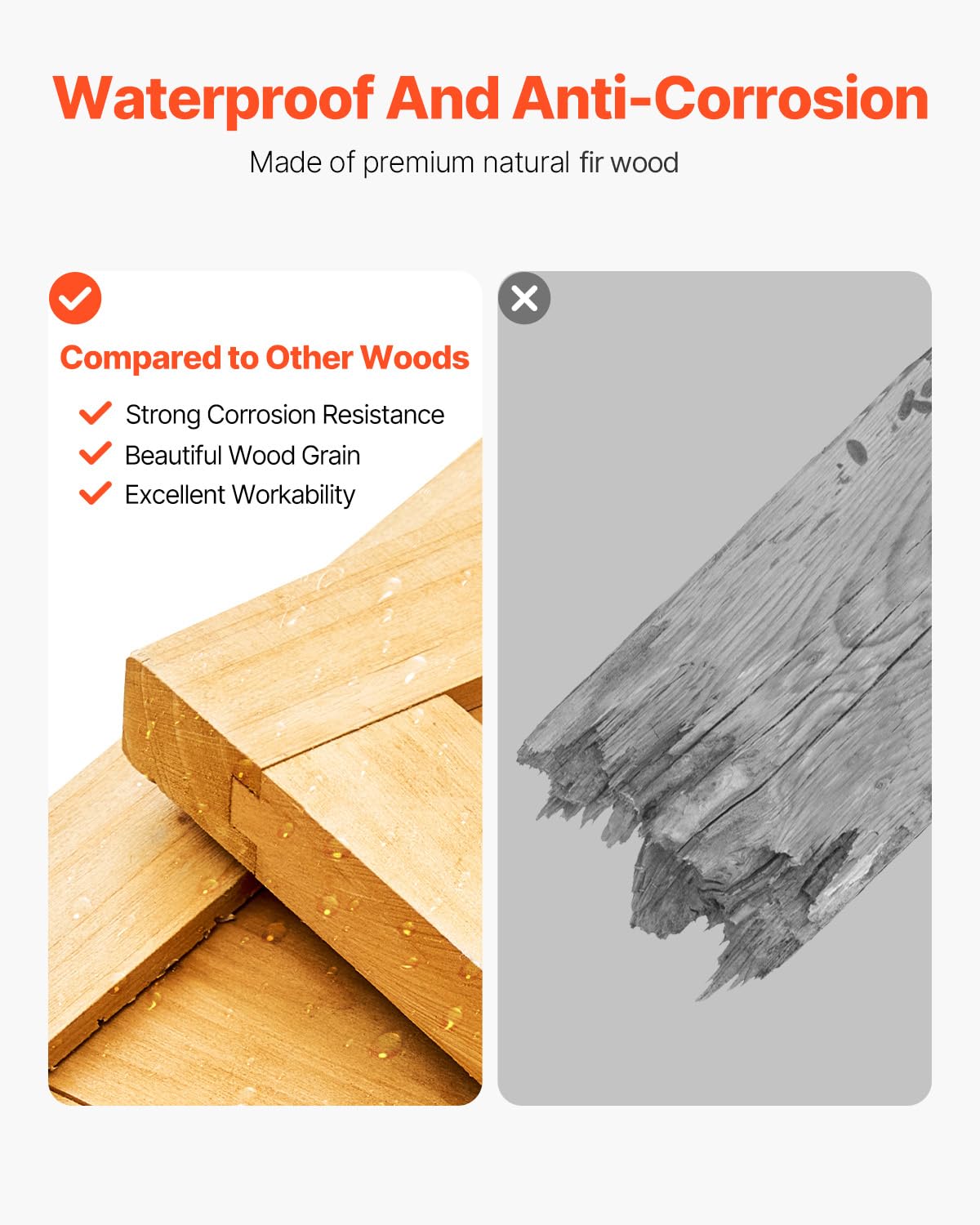 Large Wooden Outdoor Storage S - Gardening Tool のレビューと価格