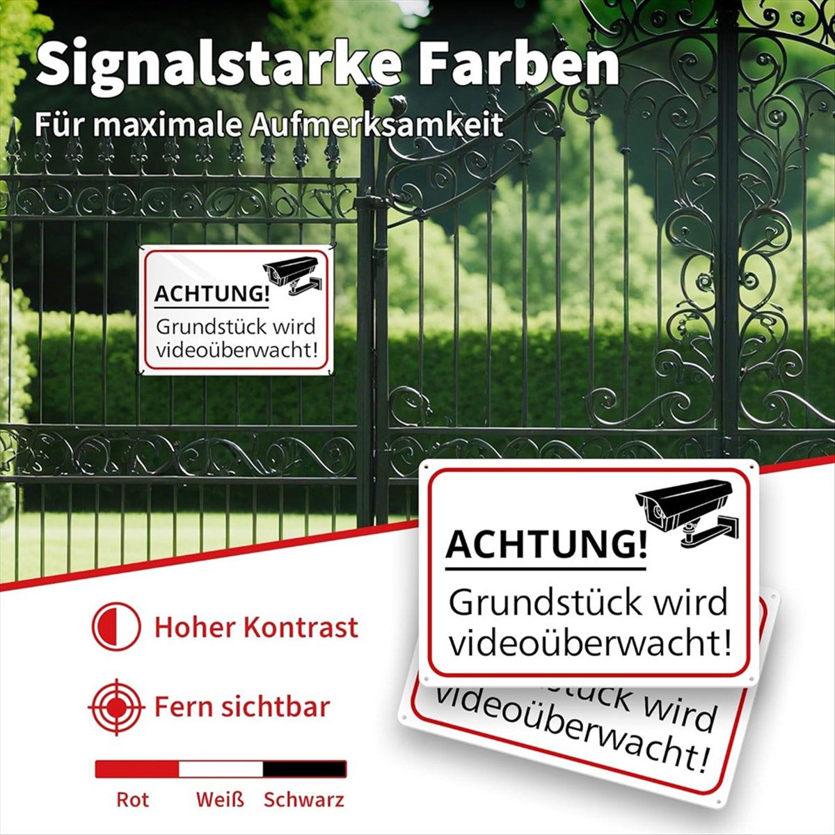 Reliable- 2pcs 30x20cm Sign Vi - Gardening Tools Video のレビューと価格