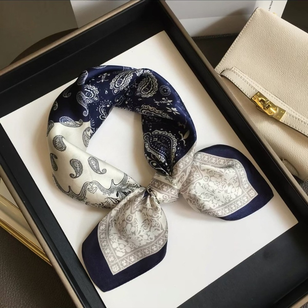 52cm Cashew Flower Silk Scarf  - Outdoor Planting Bag のレビューと価格