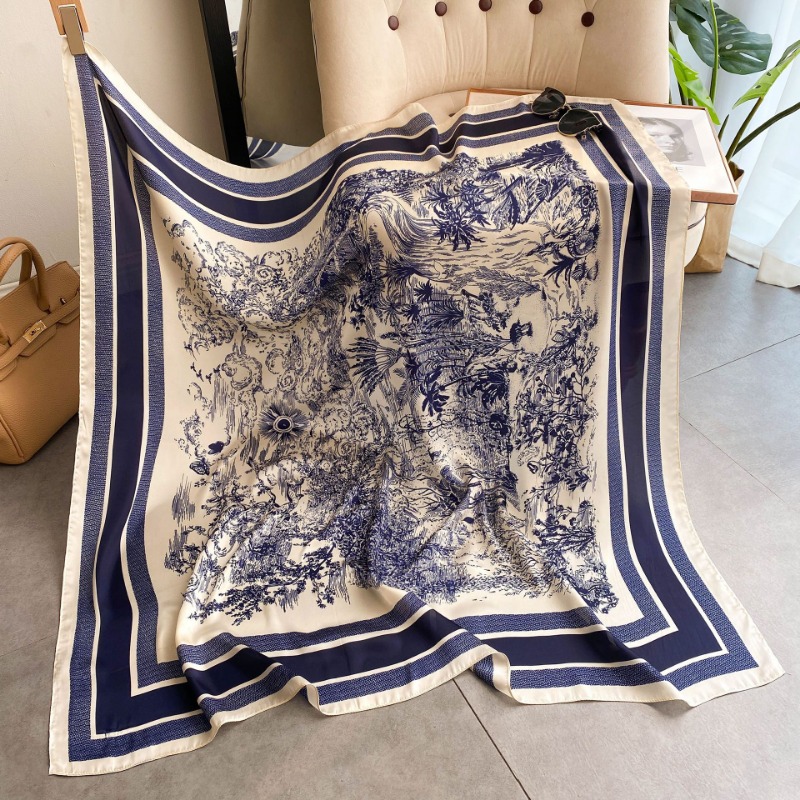 1pcs 68cm Plant-printed Scarf  - Outdoor Planting Bag のレビューと価格
