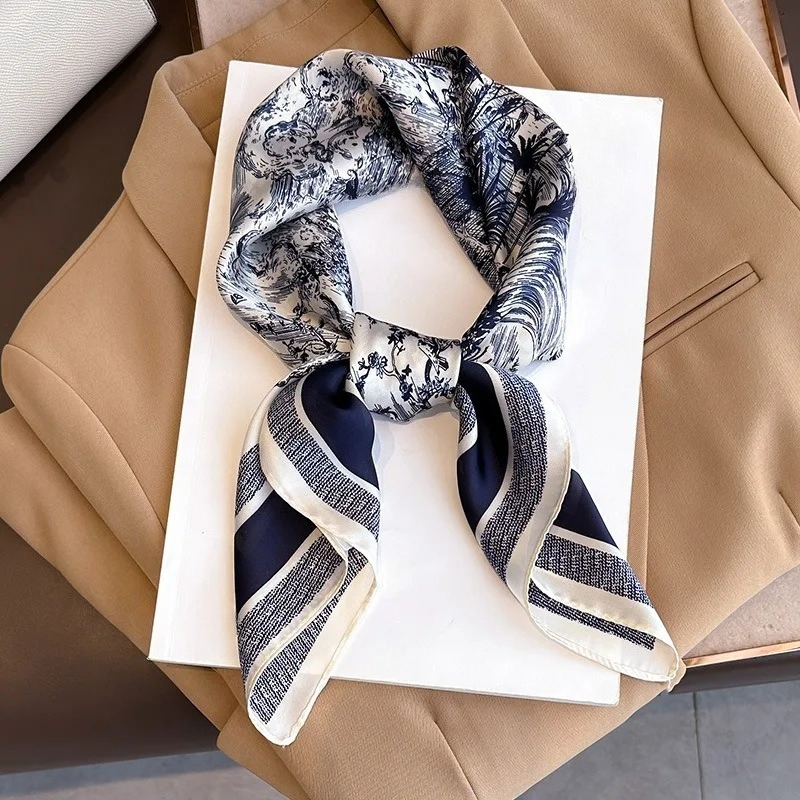 1pcs 68cm Plant-printed Scarf  - Outdoor Planting Bag のレビューと価格