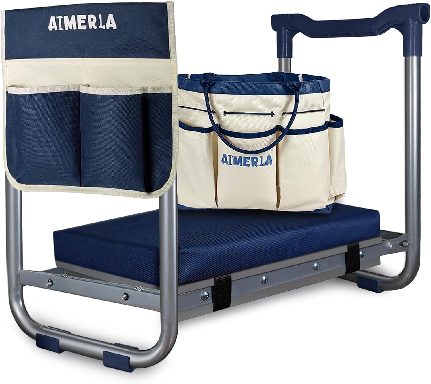 Foldable Kneeler Seat with Det - Gardening Tools And Uses のレビューと価格